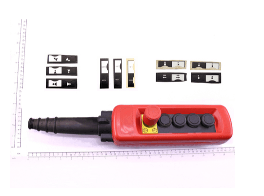 Manöverdon 4 knappar + nödstopp