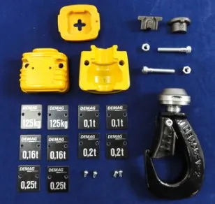 Krokblock set Demag 71798033