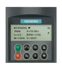 Siemens operatörspanel 6SE6400-0AC00-0AA0