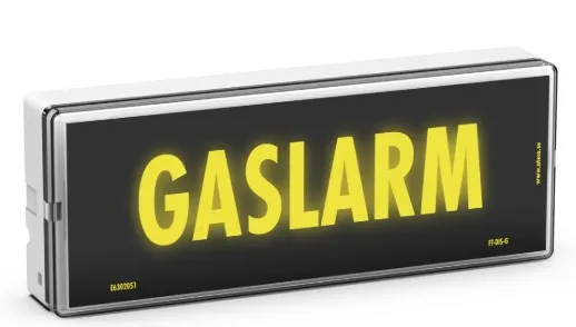 Ljusskylt Gaslarm FT-DIS-G (E6302051)