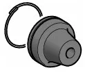 Gummitrycke XACB902